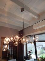 Moderne Design (hang)-lamp - met 14 bollen - dimbaar, Zo goed als nieuw, Ophalen, 75 cm of meer, Glas