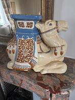 Vintage beeld kameel Keramiek plantentafel 43x36 cm, Antiek en Kunst, Ophalen