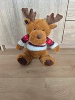 Rendier met kersttrui knuffel, Ophalen of Verzenden, Zo goed als nieuw, Overige typen