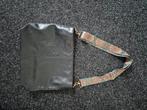 Zwarte Schoudertas met Decoratieve Band, Overige merken, Zwart, Nieuw, Ophalen of Verzenden