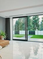 KOZIJNEN/SCHUIFPUIEN/KUNSTSTOF/ZWART/HR++ /TRIPLE GLAS, Kunststof, Nieuw, Ophalen of Verzenden, Inclusief glas