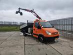 Iveco Daily 50c 3 zijdige kipper met kraan., Auto's, 145 pk, Iveco, Origineel Nederlands, Particulier