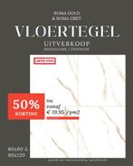 VLOERTEGELS 60x60 / 60x120 CM HOOGGLANS l €19,95 pm2, Doe-het-zelf en Verbouw, Tegels, 60 cm of meer, Nieuw, Ophalen of Verzenden