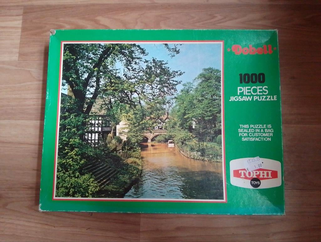 Dobell Puzzel 1000 stukjes - Mooie afbeelding!, Ophalen of Verzenden, 500 t/m 1500 stukjes, Gebruikt, Legpuzzel