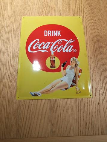 Coca-Cola Wandplaat beschikbaar voor biedingen
