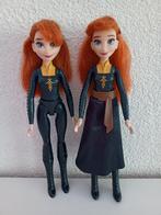 2 x Hasbro Disney Frozen II ANNA E9023, Ophalen of Verzenden, Gebruikt, Overige typen