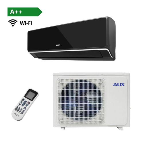 AUX HALO (MULTI)SPLIT AIRCO ZWART - ZUINIG EN FLUISTERSTIL, Witgoed en Apparatuur, Airco's, Nieuw, Wandairco, 100 m³ of groter