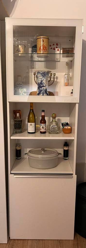 IKEA Besta vitrine Wandkast, Keukenkastje, Huis en Inrichting, Kasten | Buffetkasten, Gebruikt, 150 tot 200 cm, 50 tot 100 cm