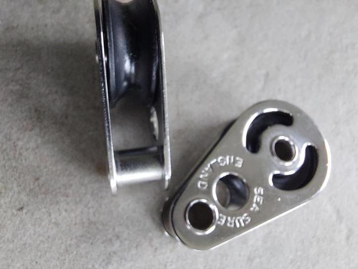 Seasure Mini eenschijfs blok, Watersport en Boten, Accessoires en Onderhoud, Nieuw, Lijn of Blok, Ophalen of Verzenden