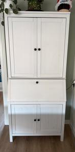 Ikea Hemnes bureaukast met opbouw, Ophalen, Zo goed als nieuw
