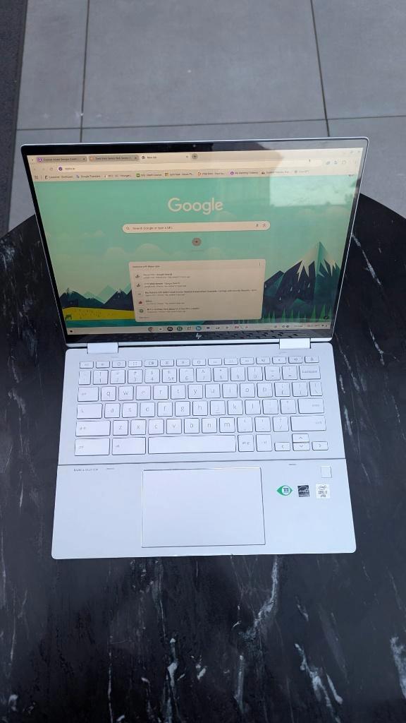 Hp chromebook c1030 + charger usb c, Computers en Software, Chromebooks, Zo goed als nieuw, 13 inch, 16 GB, 128 GB, Qwerty, Touchscreen