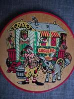 Houten ronde puzzel (Simplex?) jaren '60 Pipo de Clown, Ophalen of Verzenden