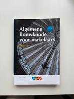 Algemene bouwkunde voor makelaars, deel A, Boeken, Verzenden, Zo goed als nieuw, Bouwkunde