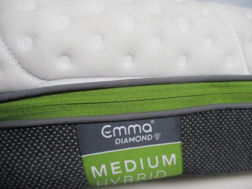 EMMA matrass 160 x 200 m NIEUW Diamond hybrid medium, Huis en Inrichting, Slaapkamer | Matrassen en Bedbodems, Nieuw, 160 cm, 200 cm