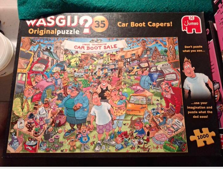 Diverse Wasgij Puzzels - Ruilen/Kopen, Hobby en Vrije tijd, Denksport en Puzzels, Gebruikt, Legpuzzel, 500 t/m 1500 stukjes, Ophalen of Verzenden