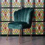 Richmond Interior Pippa stoelen - green/gold, Huis en Inrichting, Ophalen, Zo goed als nieuw, Overige kleuren