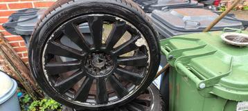  Steek 5x112 breedset  lm velgen met nog goede banden  beschikbaar voor biedingen