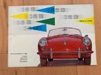 Porsche 356 B - Coupé - Hardtop - Cabriolet - Roadster- 1961, Gelezen, Porsche AG, Ophalen of Verzenden, Porsche