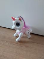 Robot eenhoorn unicorn dier beweegt en maakt geluid, Ophalen of Verzenden, Zo goed als nieuw, Jongen of Meisje