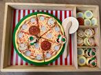 Melissa & Doug Houten Pizza Speelgoed, Ophalen of Verzenden, Gebruikt, Bouwen