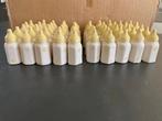 bedankjes papflesje klein geel bedankje 50 stuks samen, Ophalen of Verzenden, Nieuw