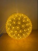 Grote gele bol hanglamp starlight bol met 150 lampjes, Kunststof, Kitsch, Ophalen of Verzenden, Zo goed als nieuw