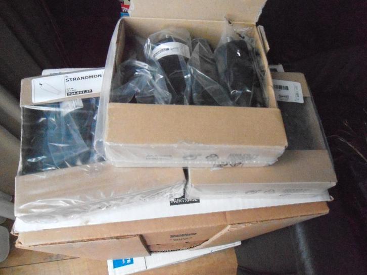 poten, Huis en Inrichting, Banken | Voetenbanken en Poefen, Nieuw, Minder dan 50 cm, Rond, Hout, Ophalen