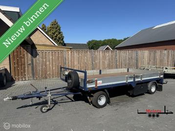 Schamel aanhanger 375x180 2000KG NETJES beschikbaar voor biedingen