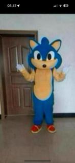 Mascotte Sonic te huur inclusief acteur, Ophalen of Verzenden, Zo goed als nieuw, Overige