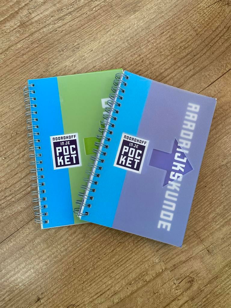 Noordhoff - In je pocket Biologie & Aardrijkskunde, Ophalen of Verzenden, Beta, Zo goed als nieuw