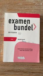 Examenbundel vwo Nederlands 2017/2018, Nederlands, Ophalen of Verzenden, Zo goed als nieuw