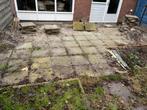 Grind tegels 50x50x6, Tuin en Terras, Ophalen, Zo goed als nieuw, Grind, Terrastegels
