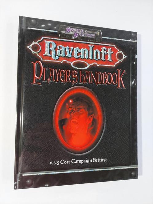 Ravenloft - Player's Handbook - 3.5e, Hobby en Vrije tijd, Gezelschapsspellen | Overige, Zo goed als nieuw, Een of twee spelers