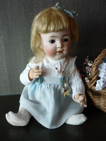 Antieke pop, karakter-baby, van Franz Schmidt&Co rond 1910. beschikbaar voor biedingen