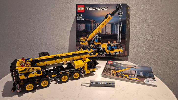 LEGO Technic Mobiele Kraan 42108, Kinderen en Baby's, Speelgoed | Duplo en Lego, Zo goed als nieuw, Lego, Complete set, Ophalen