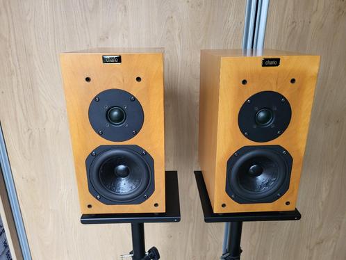 Chario Hiper 1000 mk1 speakers ZELDZAAM, Audio, Tv en Foto, Luidsprekers, Gebruikt, Front, Rear of Stereo speakers, 60 tot 120 watt