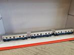 3 Edelweiss personenwagons, Overige merken, Gelijkstroom, Wagon, Ophalen of Verzenden