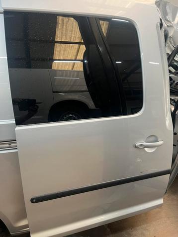 Schuifdeur vw caddy maxi rechts 2012 kleur LA7W beschikbaar voor biedingen