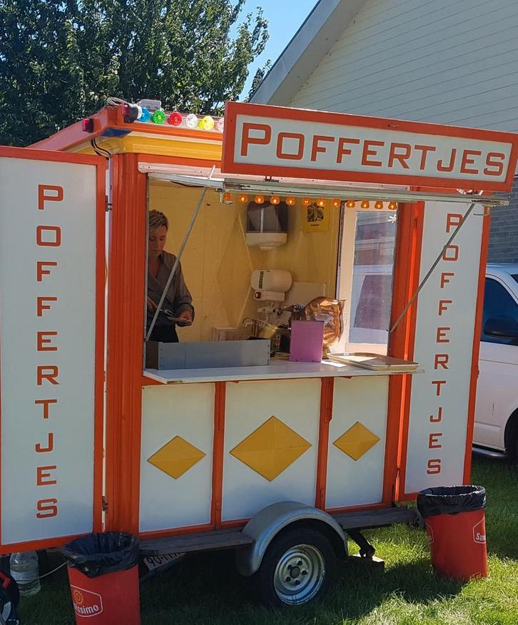 Poffertjeskraam te huur voor feesten en evenementen, Hobby en Vrije tijd, Feestartikelen | Verhuur, Ophalen of Verzenden