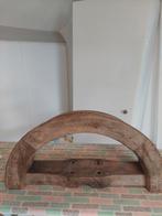 Helft van houten wiel., Antiek en Kunst, Kunst | Beelden en Houtsnijwerken, Ophalen of Verzenden