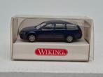 VW Passat Variant (blauw) - Wiking 1/87, Verzenden, Zo goed als nieuw, Auto, Wiking