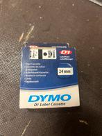 Dymo D1 24mm back om white, Computers en Software, Labelprinters, Nieuw, Tape-label, Dymo, Ophalen of Verzenden