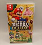 New super Mario bros U deluxe Nintendo switch, Ophalen of Verzenden, Zo goed als nieuw, Platform, 3 spelers of meer