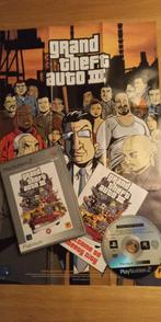 GTA 3 voor PS2 incl poster, Ophalen of Verzenden, Zo goed als nieuw