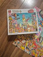 King times square puzzel comic edition 1000 stukjes, Ophalen of Verzenden, 500 t/m 1500 stukjes, Zo goed als nieuw, Legpuzzel