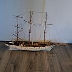Vintage/antieke houten opknap modelbouw boot., Hobby en Vrije tijd, Modelbouw | Boten en Schepen, Ophalen of Verzenden, Zo goed als nieuw