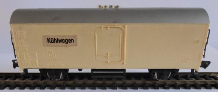 Fleischmann kühlwagen db 308682 - licht verkleurt, Hobby en Vrije tijd, Modeltreinen | H0, Gebruikt, Wagon, Gelijkstroom, Fleischmann