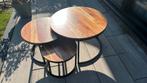 Salon tafels, 50 tot 100 cm, Rond, Ophalen of Verzenden, Zo goed als nieuw