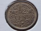 Nederlandse ½ cent uit 1938 in zeer mooie staat, Postzegels en Munten, Munten | Nederland, Koningin Wilhelmina, Overige waardes