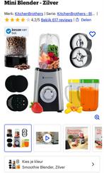 KitchenBrothers Mini Blender - Zo goed als nieuw!, Ophalen of Verzenden, Zo goed als nieuw, Blender